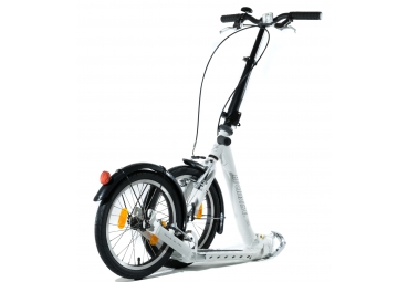 Kickbike Clix Weiß Mobilitätsroller - Stepshop.nl