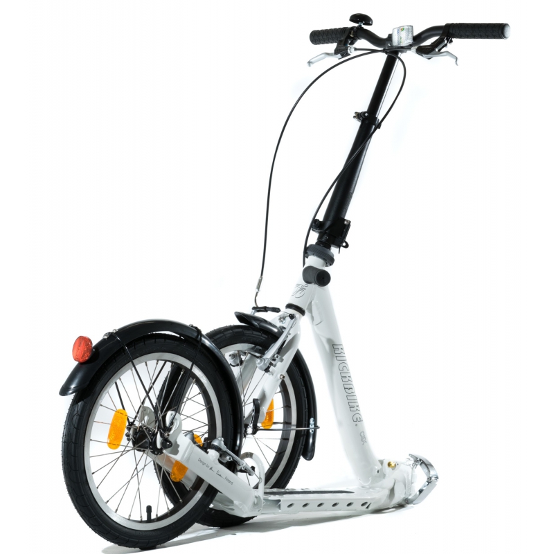 Kickbike Clix Weiß Mobilitätsroller - Stepshop.nl