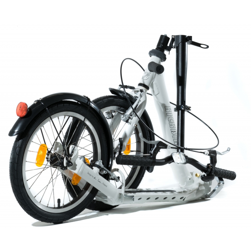 Kickbike Clix Weiß Mobilitätsroller - Stepshop.nl