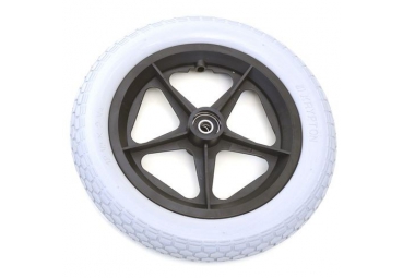 COMPLEET ESLA ACHTERWIEL 12 INCH  MASSIEF RUBBER