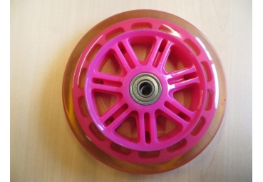 JD BUG WHEEL 120 MM PINK (INCL. BEARINGS)