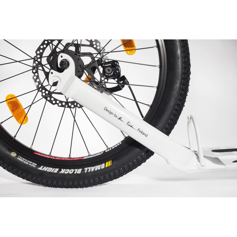 KICKBIKE CROSS FIX WHITE Step voor Volwassenen - Stepshop.nl