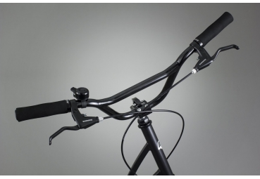 vouwstep + rem MIBO ROYAL 20/20 BLACK - Stepshop.nl