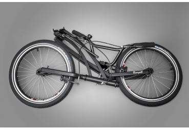 vouwstep + rem MIBO ROYAL 20/20 BLACK - Stepshop.nl