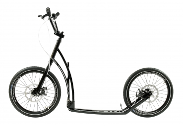 vouwstep + rem MIBO ROYAL 20/20 BLACK - Stepshop.nl