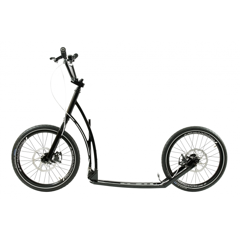 vouwstep + rem MIBO ROYAL 20/20 BLACK - Stepshop.nl