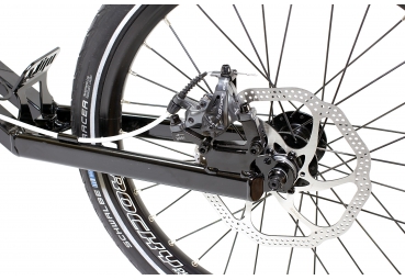 vouwstep + rem MIBO ROYAL 20/20 BLACK - Stepshop.nl