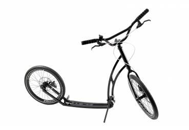 vouwstep + rem MIBO ROYAL 20/20 BLACK - Stepshop.nl