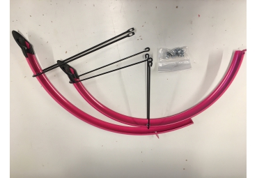 MUDGUARDSET PINK MIBO GT MUDGUARDSET PINK MIBO GT