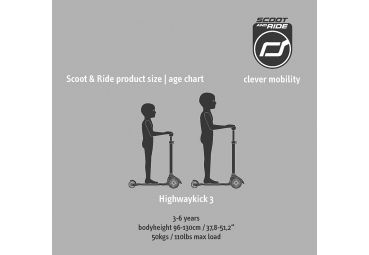 Faltroller Kinder 'Scoot and Ride' - Highway Kick 3 - PFIRSICH Faltroller Kinder 'Scoot and Ride' - Highway Kick 3 - PFIRSICH
