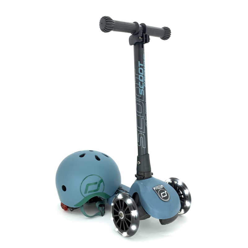 Faltroller Kinder 'Scoot and Ride' - Highway Kick 3 -STAHL Faltroller Kinder 'Scoot and Ride' - Highway Kick 3 -STAHL