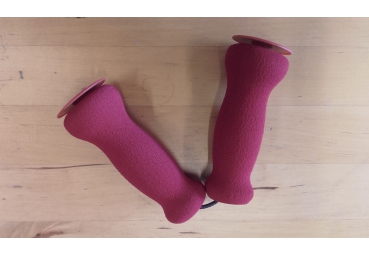 JD BUG HANDLEBAR GRIPSET  RED