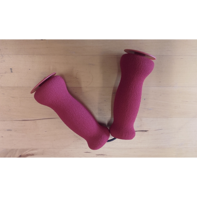 JD BUG HANDLEBAR GRIPSET  RED