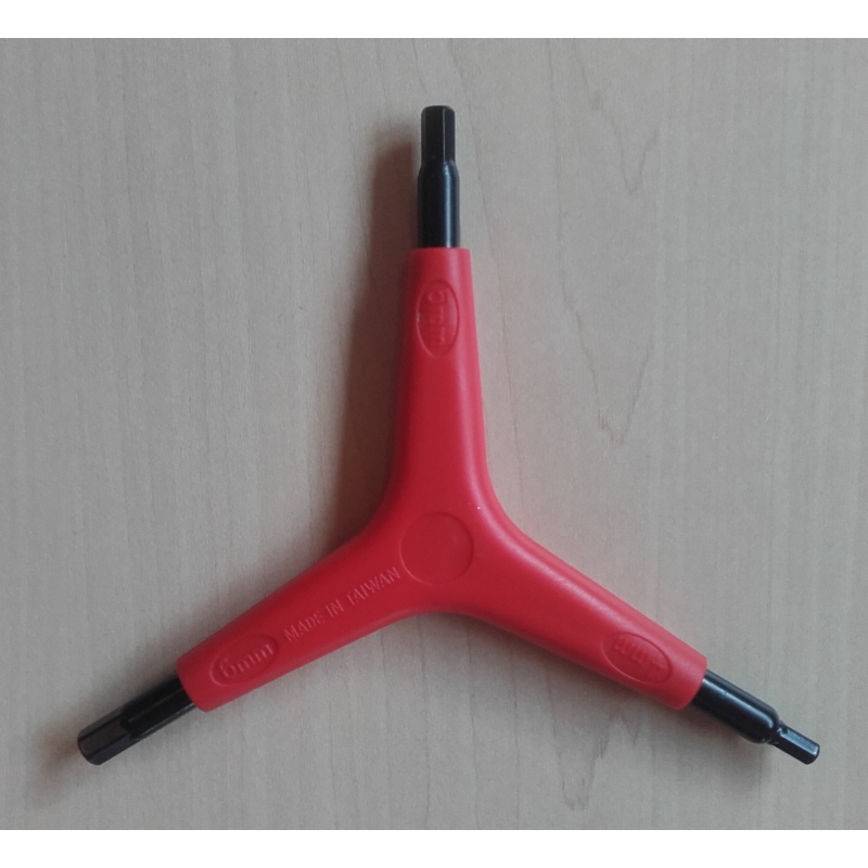 Kickbike hex key 4, 5 en 6 mm