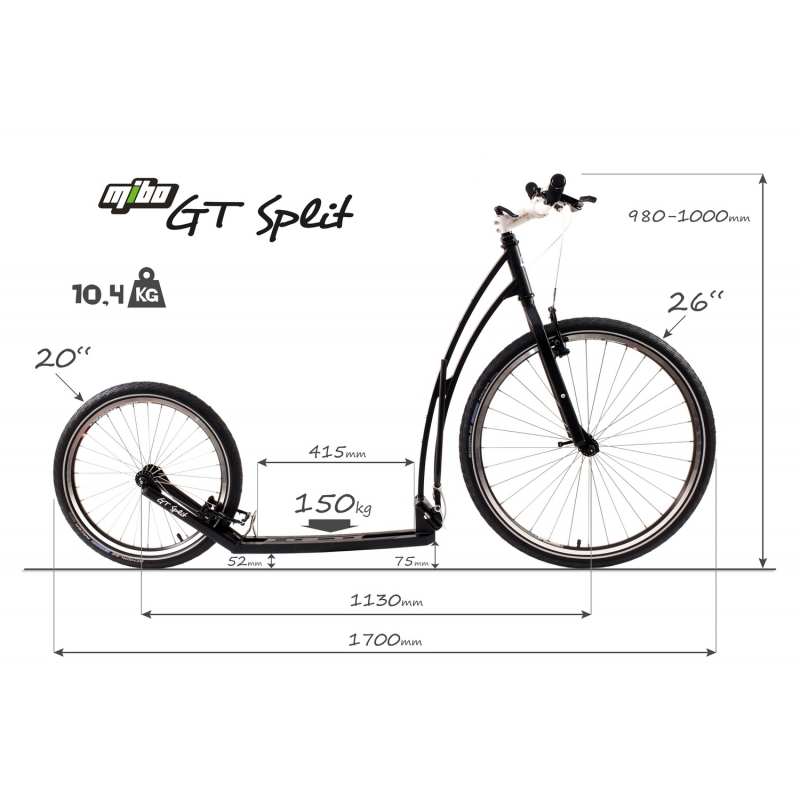 vouwstep tourstep MIBO SPLIT BLACK - Stepshop.nl vouwstep tourstep MIBO SPLIT BLACK - Stepshop.nl