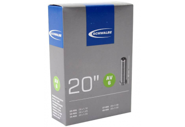TUBE 20 X 1 1/8 (1.50) SCHWALBE SCHRADER VALVE