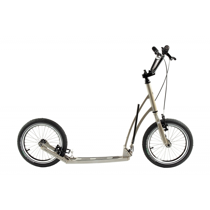 Folding Scooter airtires MIBO MASTR 16/16 Pearl Mouse Grey Folding Scooter airtires MIBO MASTR 16/16 Pearl Mouse Grey