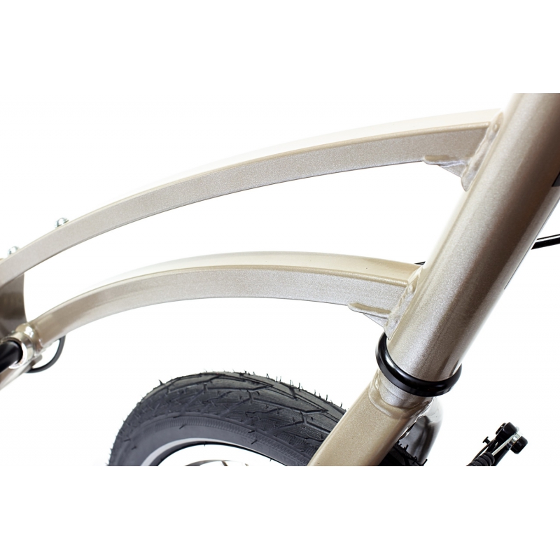 Folding Scooter airtires MIBO MASTR 16/16 Pearl Mouse Grey Folding Scooter airtires MIBO MASTR 16/16 Pearl Mouse Grey