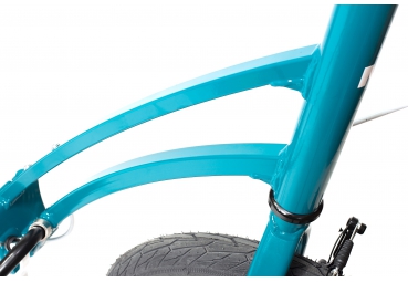 Vouwstep luchtbanden MIBO MASTR 16/16 DARK TURQUOISE