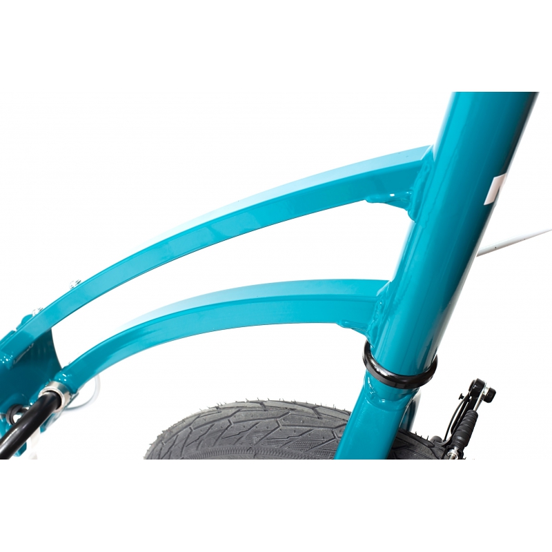 Vouwstep luchtbanden MIBO MASTR 16/16 DARK TURQUOISE