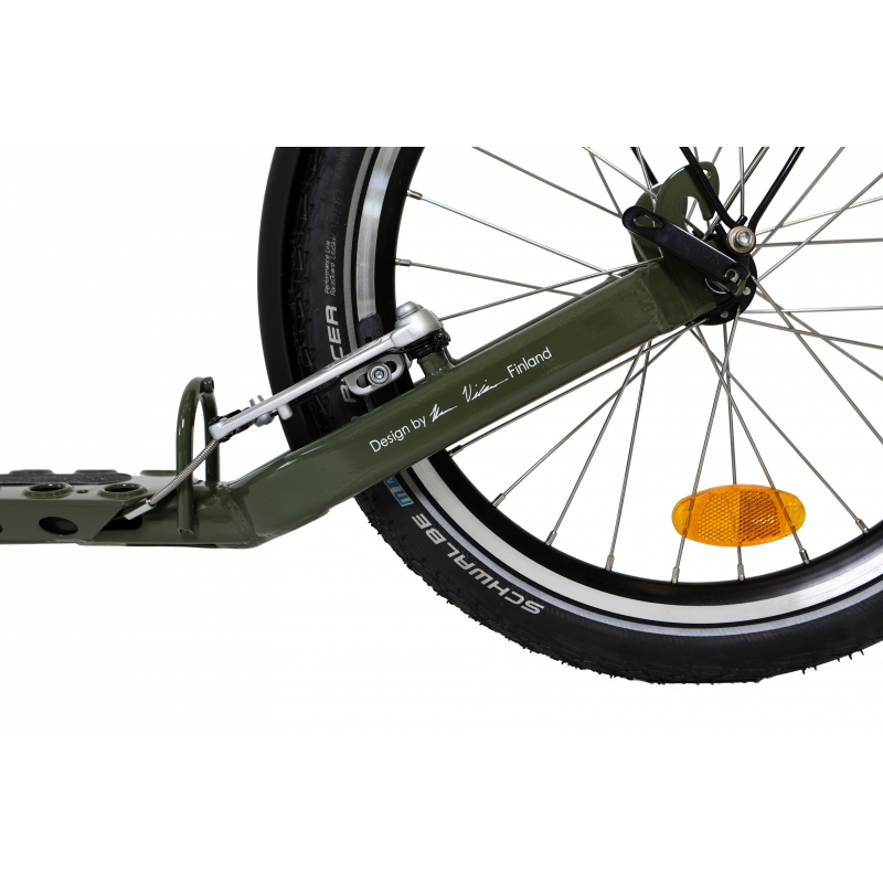 Kickbike Sport G4 Olive Grün - Stepshop.nl