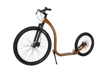 Kickbike Cross Fix Ochre Erwachsene Tretroller - Stepshop.nl