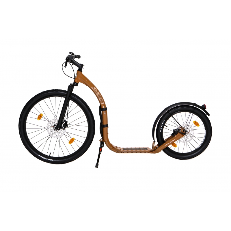 Kickbike Cross Fix Ochre Erwachsene Tretroller - Stepshop.nl