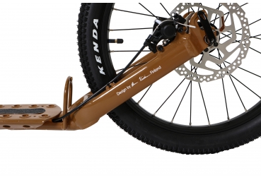 Kickbike Cross Fix Ochre Erwachsene Tretroller - Stepshop.nl