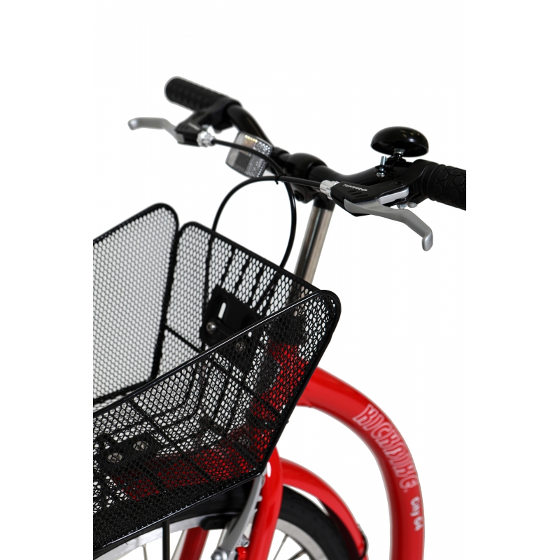 KICKBIKE CITY G4 RED volwassenen step met mand - Stepshop.nl KICKBIKE CITY G4 RED volwassenen step met mand - Stepshop.nl