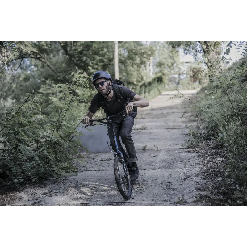 Yedoo S2016 zwart sportstep volwassenen - Stepshop.nl