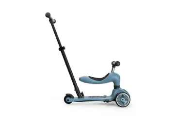 Scoot and Ride - Highwaykick 1- Push & Go - Steel - Stepshop.nl