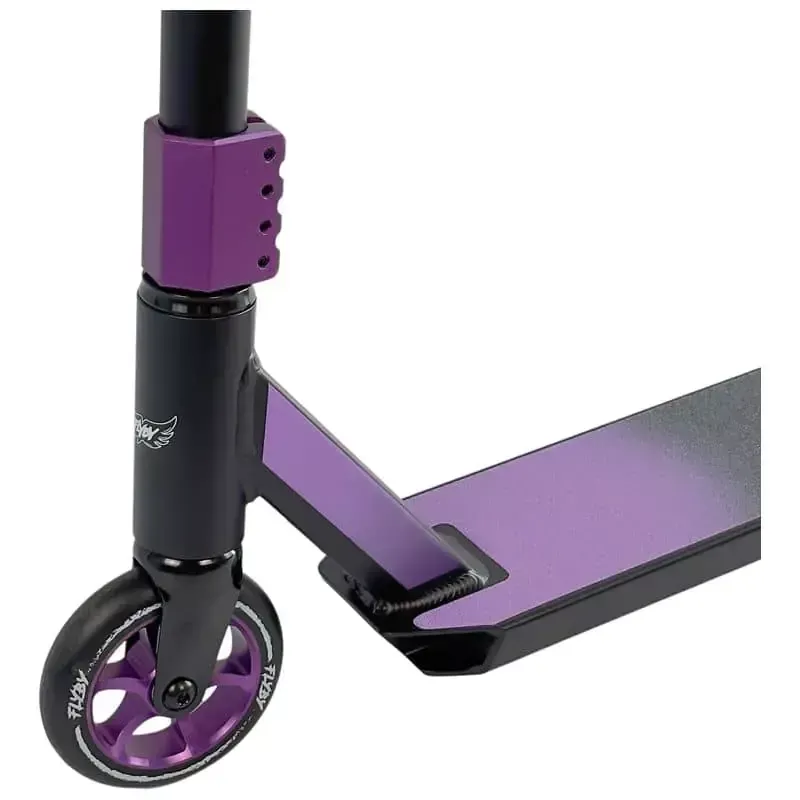 Flyby Air V2 Pro Scooter Black-Purple