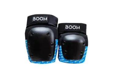 BOOM double pad set M blue