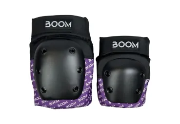 BOOM double pad set M purple