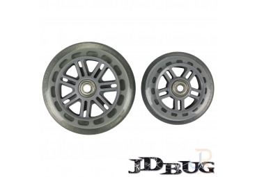JD BUG JUNIOR WHEELSET 120/100 MM (WITH BEARINGS)