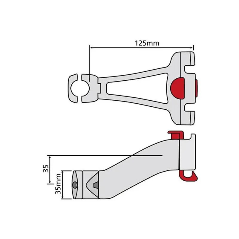 KLICKfix Handlebar adapter for stem KLICKfix Handlebar adapter for stem