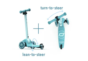 Kinder Vouwstep 3 wielen 'Scoot and Ride' - Highwaykick 3 - STAAL - Stepshop.nl