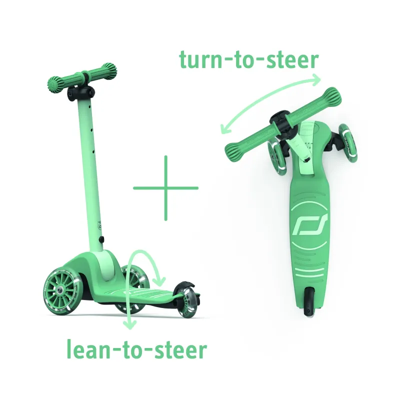 Faltroller Kinder 'Scoot and Ride' - Highway Kick 3  - GRUN