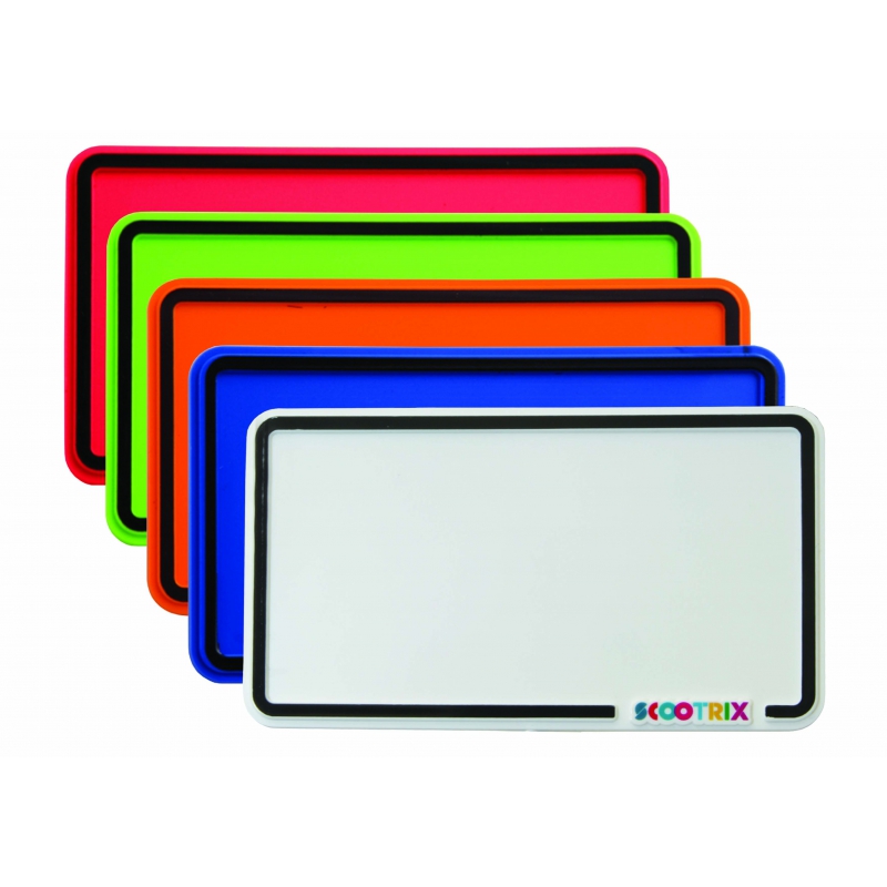 SCOOTRIX NUMBER PLATE GREEN