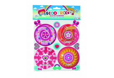 SCOOTRIX WHEELSTICKERS GIRLS