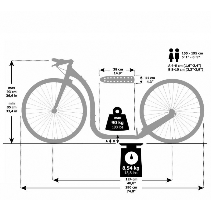 KICKBIKE RACE MAX 28/28 Weiss Sportroller - Stepshop.nl