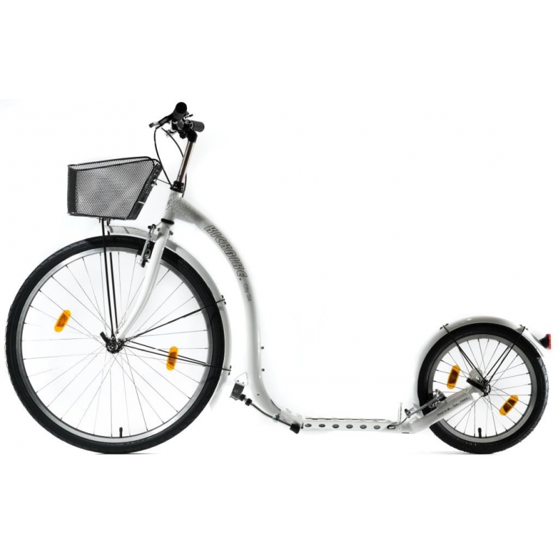 KICKBIKE CITY G4 WHITE step met mand - Stepshop.nl KICKBIKE CITY G4 WHITE step met mand - Stepshop.nl